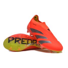 Adidas Predator Accurary + FG Solar Red Silver Black