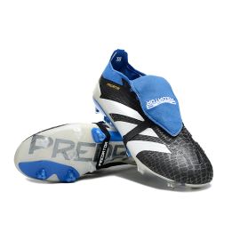 Adidas Predator Accuracy.1 Low Fold-Over Tongue FG- White Black Blue