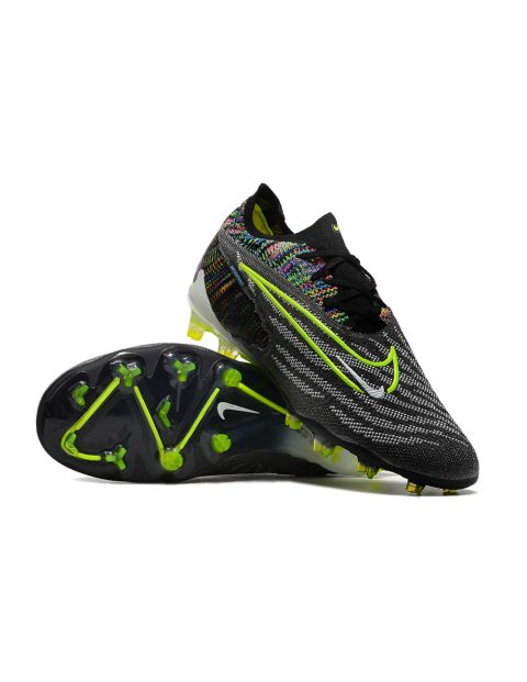 Nike Gripknit Phantom GX Elite Fusion FG Black White Blue Glow Volt