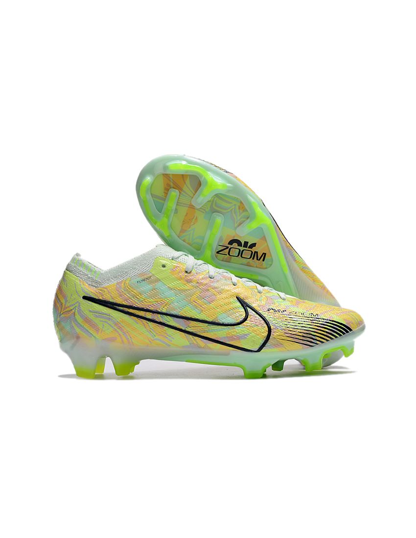 Nike Zoom Vapor 15 Elite FG - Barely Green-Blackened Blue, 8.5